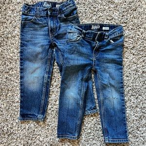 3T Oshkosh B’Gosh 2 Pack Strait Jeans
